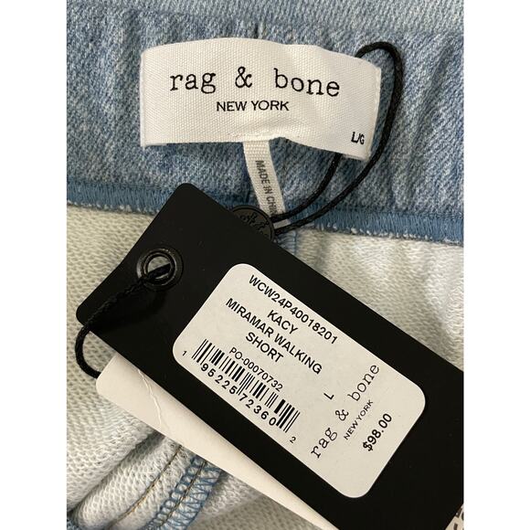 Rag & Bone Miramar Walking Shorts Kacy Size Large NWT - Picture 10 of 13